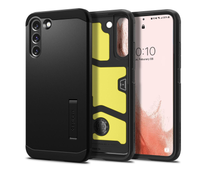 Etui do telefonów SPIGEN Tough Armor do Samsung Galaxy S22 czarny ACS03991